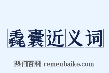 毳囊近义词是什么意思的图片